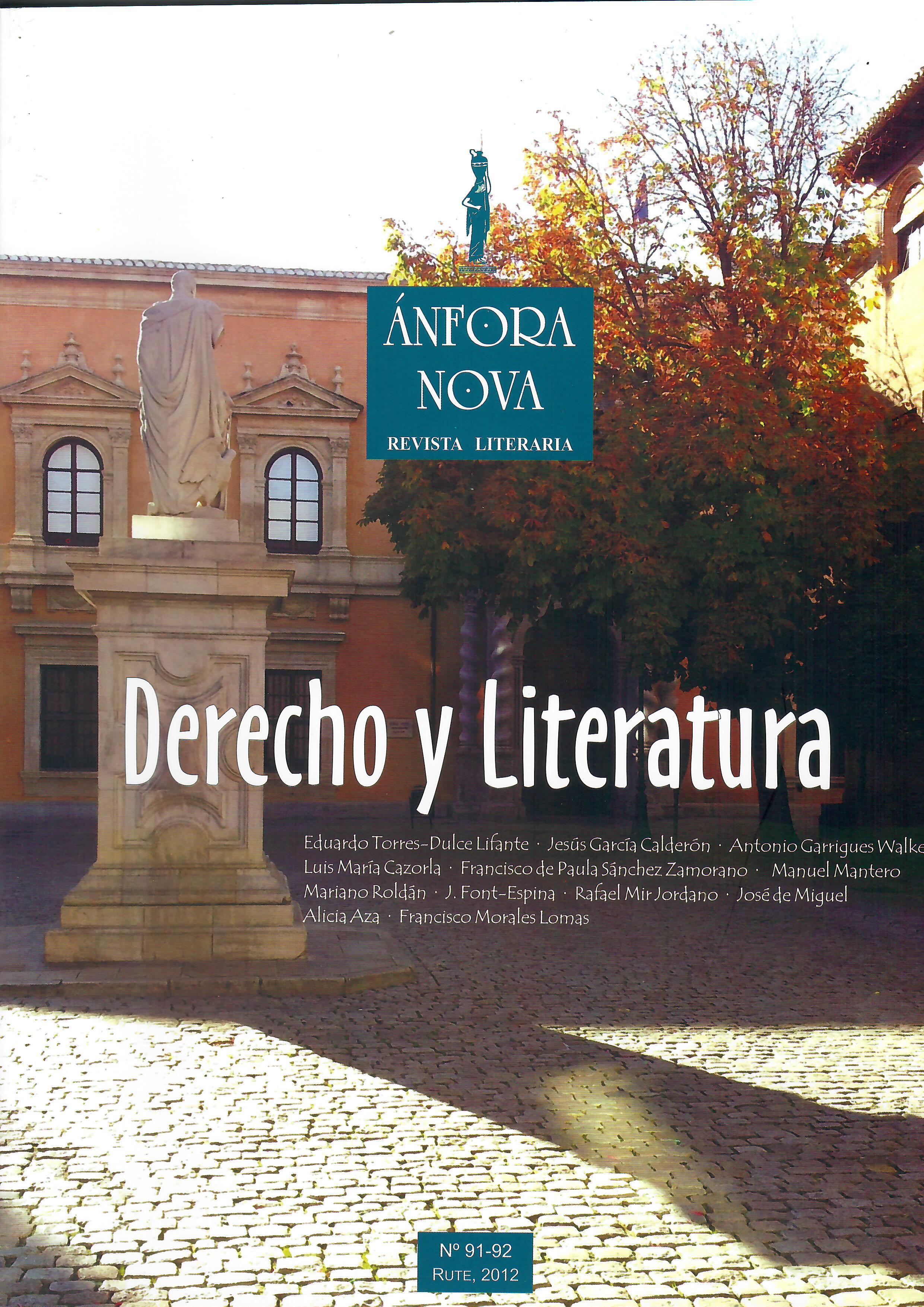 Derecho y Literatura