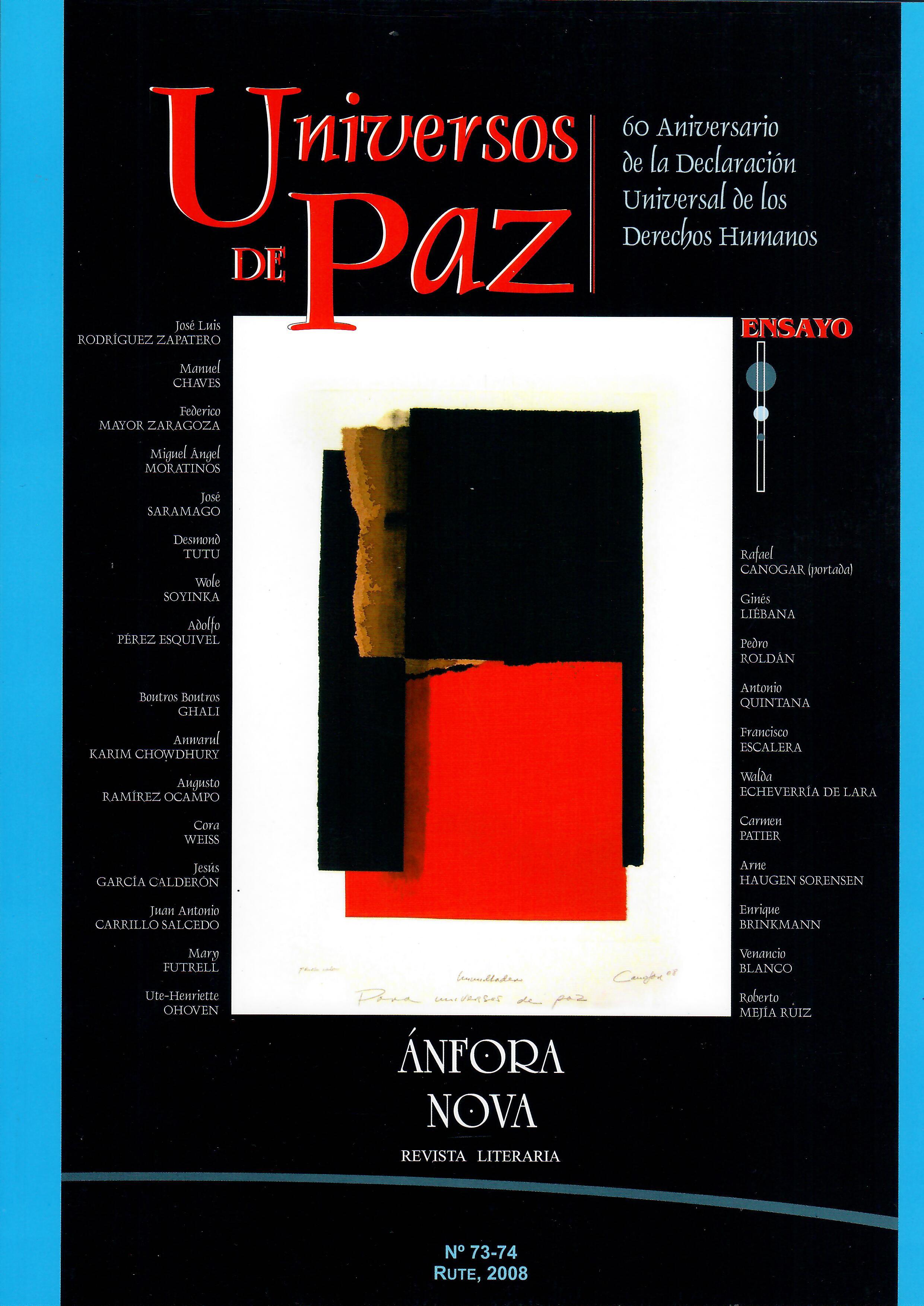 Universos de Paz. Ensayo