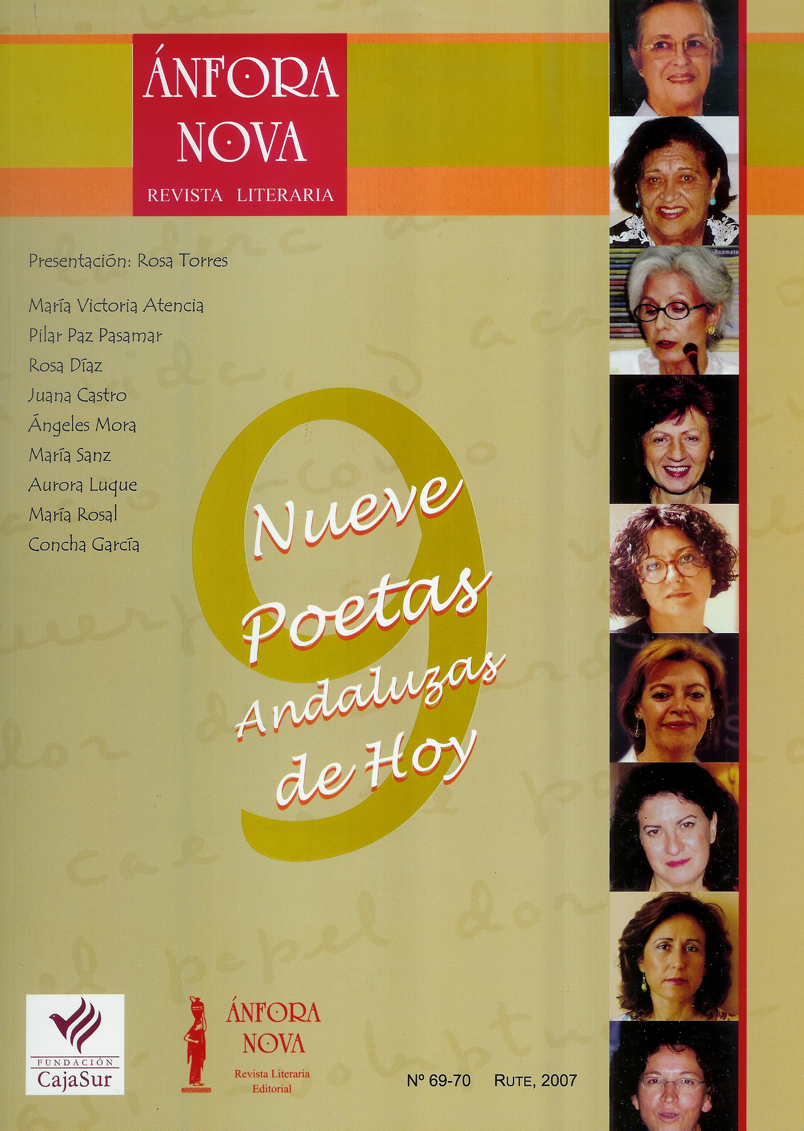 9 Poetas Andaluzas de Hoy