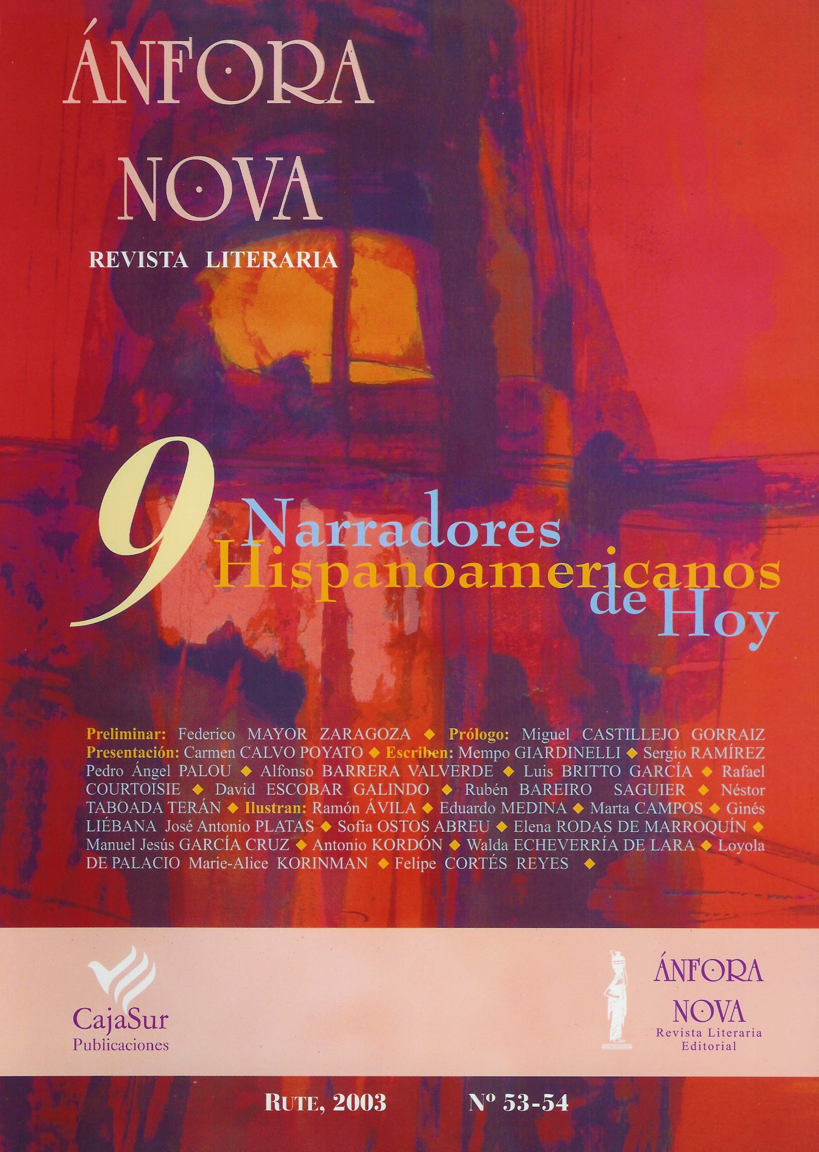 Nueve Narradores Hispanoamericanos de Hoy