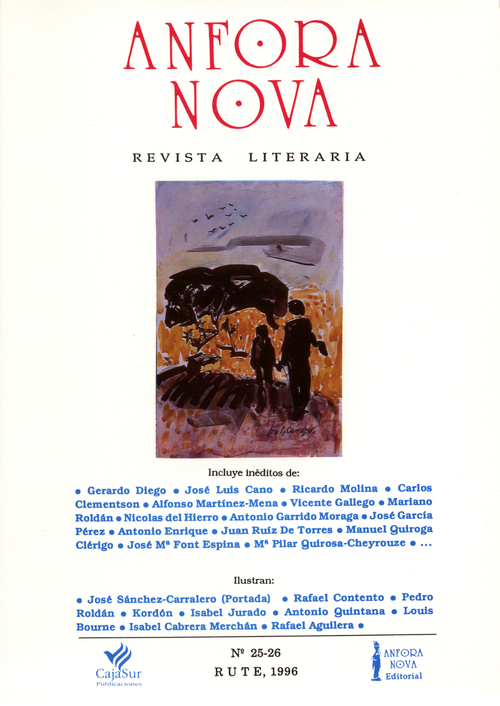 Revista Literaria Ánfora Nova, nº.25-26