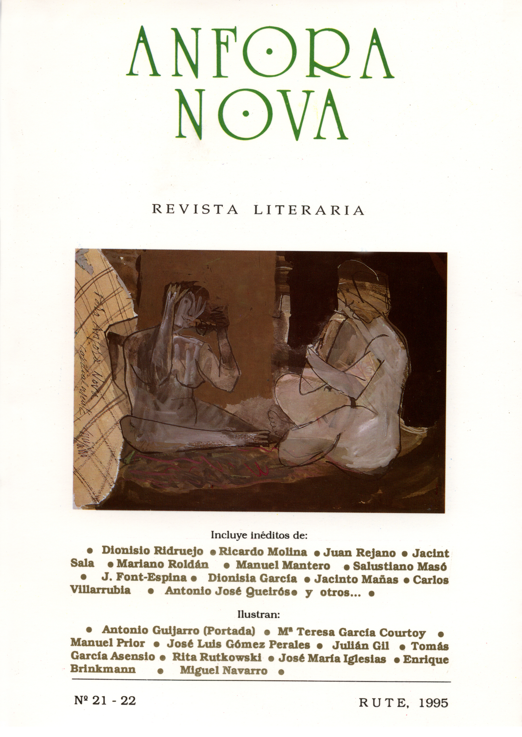 Revista Literaria Ánfora Nova, nº.21-22