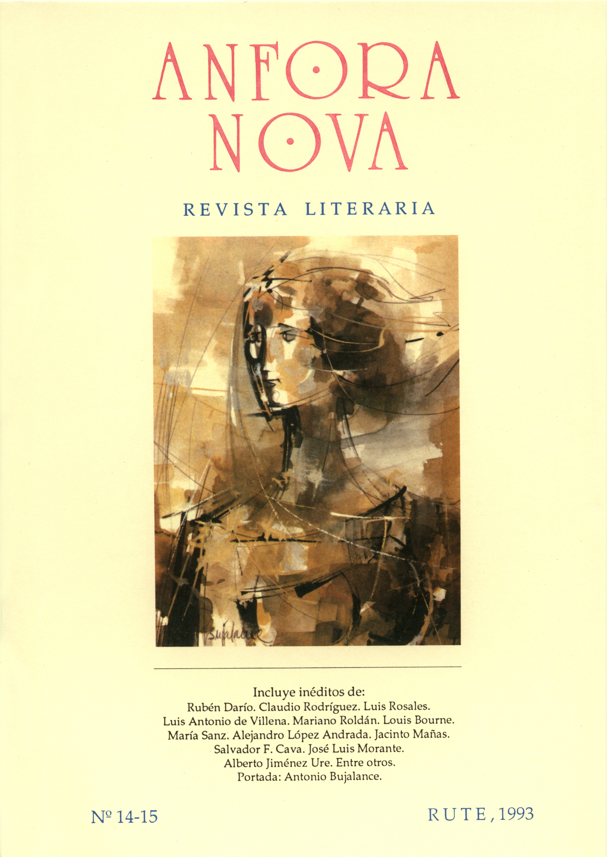Revista Literaria Ánfora Nova, nº.14-15