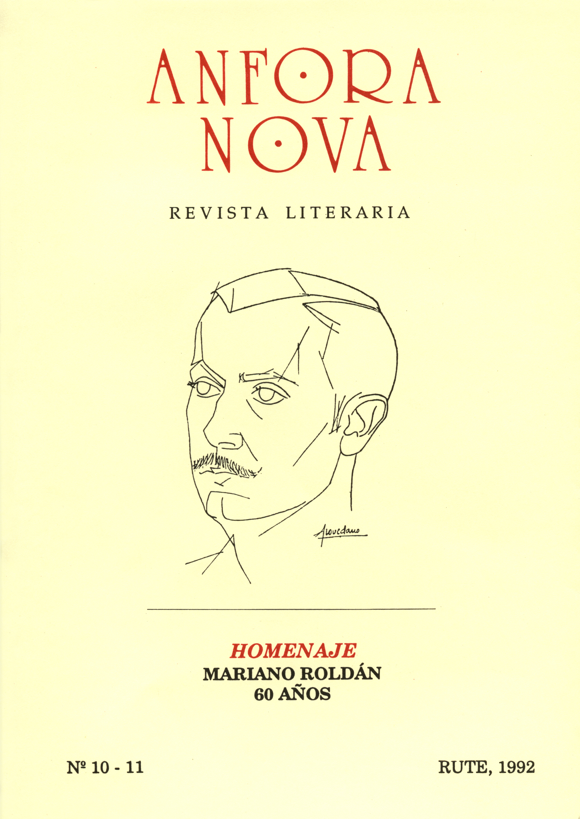 Homenaje a Mariano Roldán, 60 años