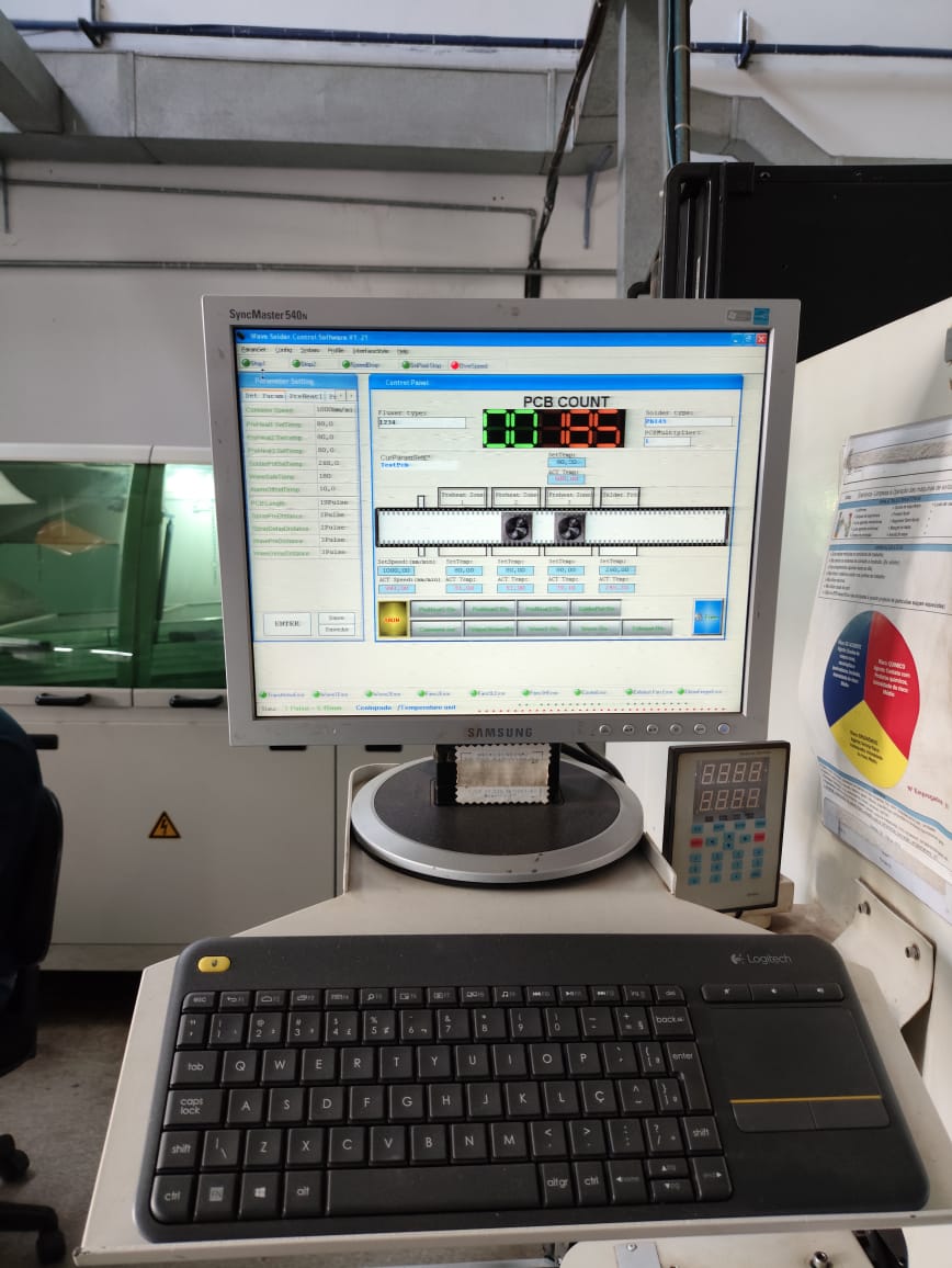 Wave solder Dektec DN-400 2007 