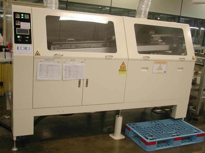 Máquina de solda onda KOKI