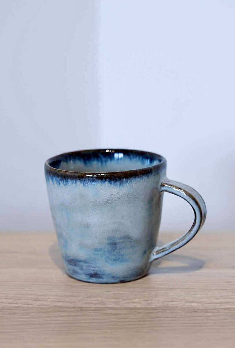 Ceramic Blue Coffee Mug