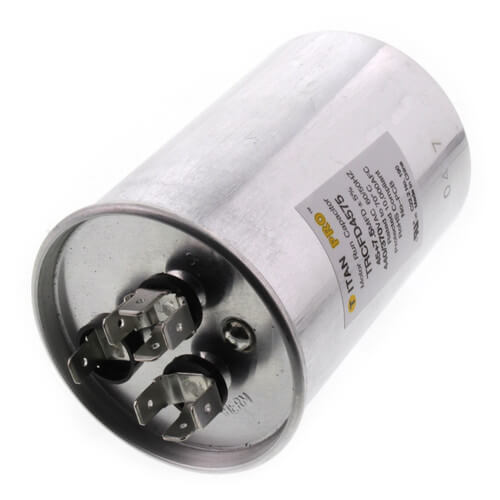 45/7.5 MFD Round Dual Motor Run Capacitor (440/370V)
