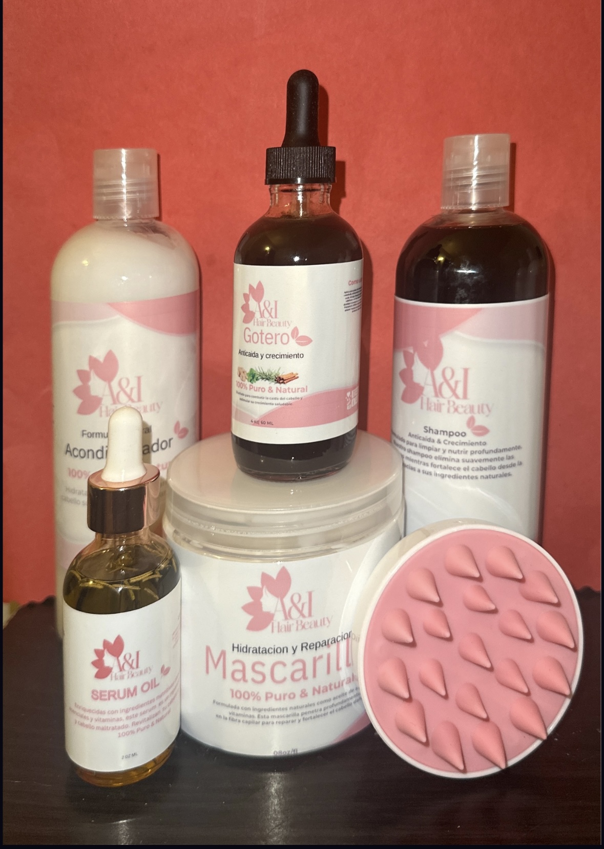 Natural Hair Care Set