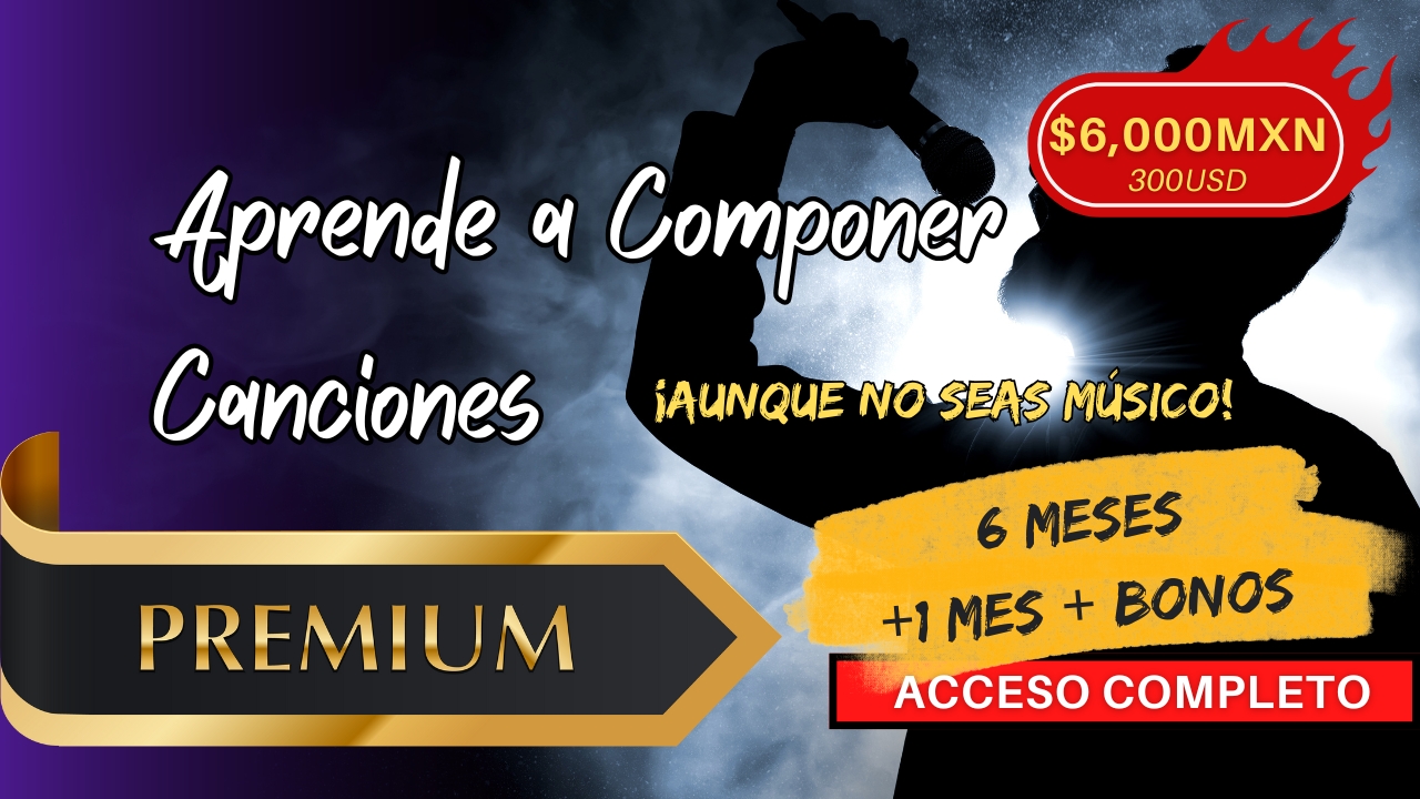 Aprende A Componer Canciones. ACCESO TOTAL.