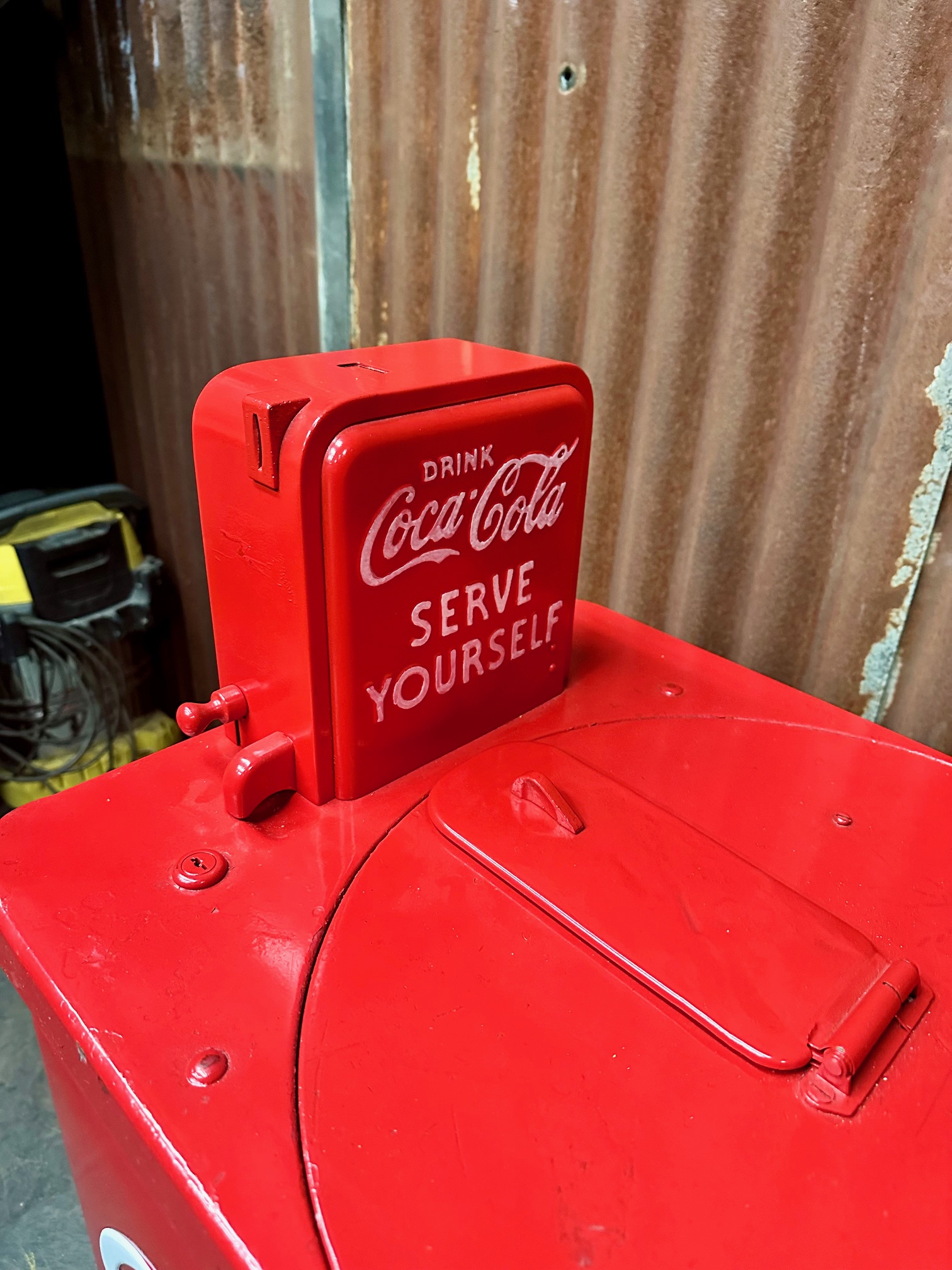 Distributor coca cola vendo Junior spin top of the years 30