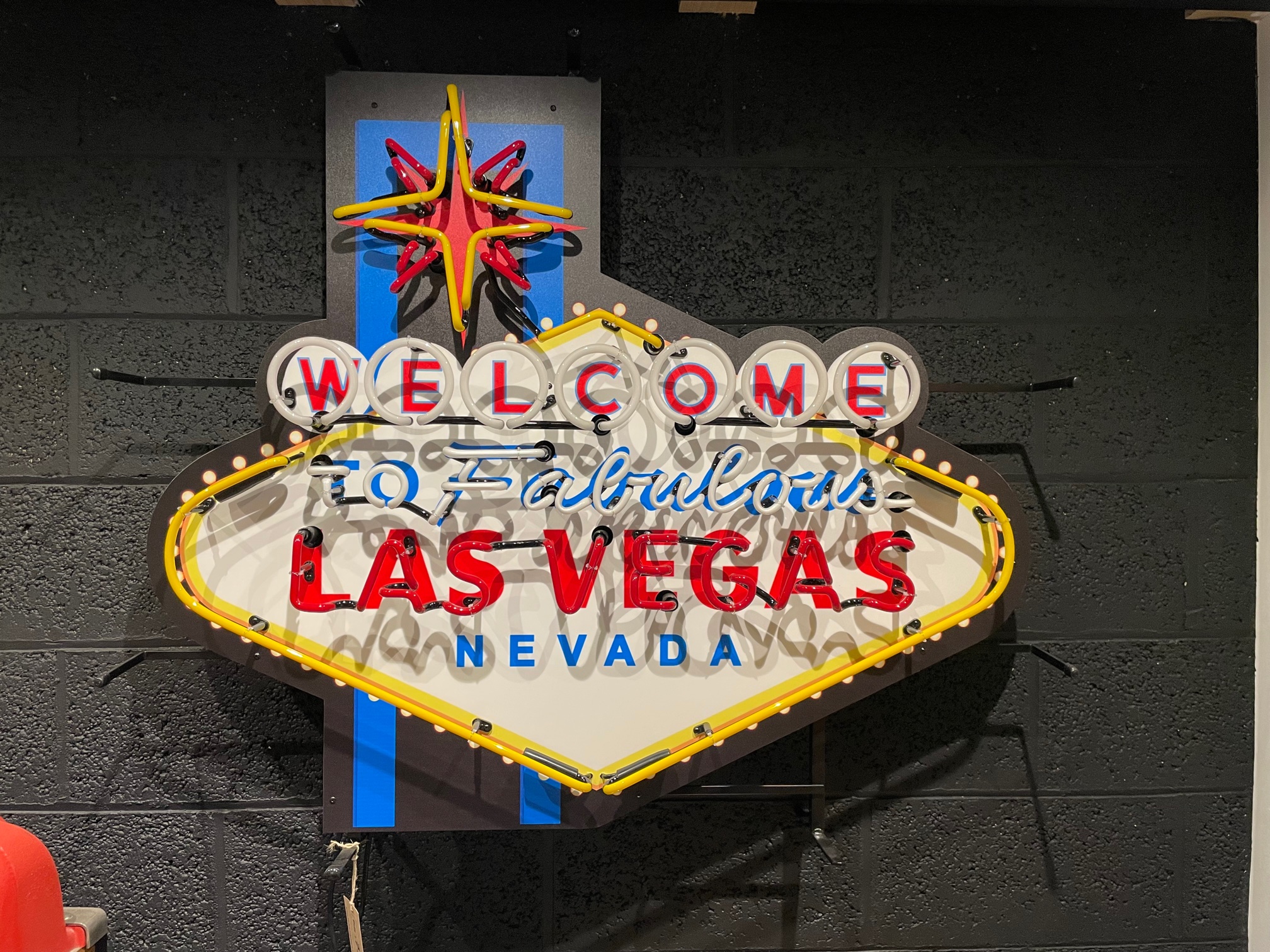 Ensign neon Las Vegas Nevada 103 x 90cm
