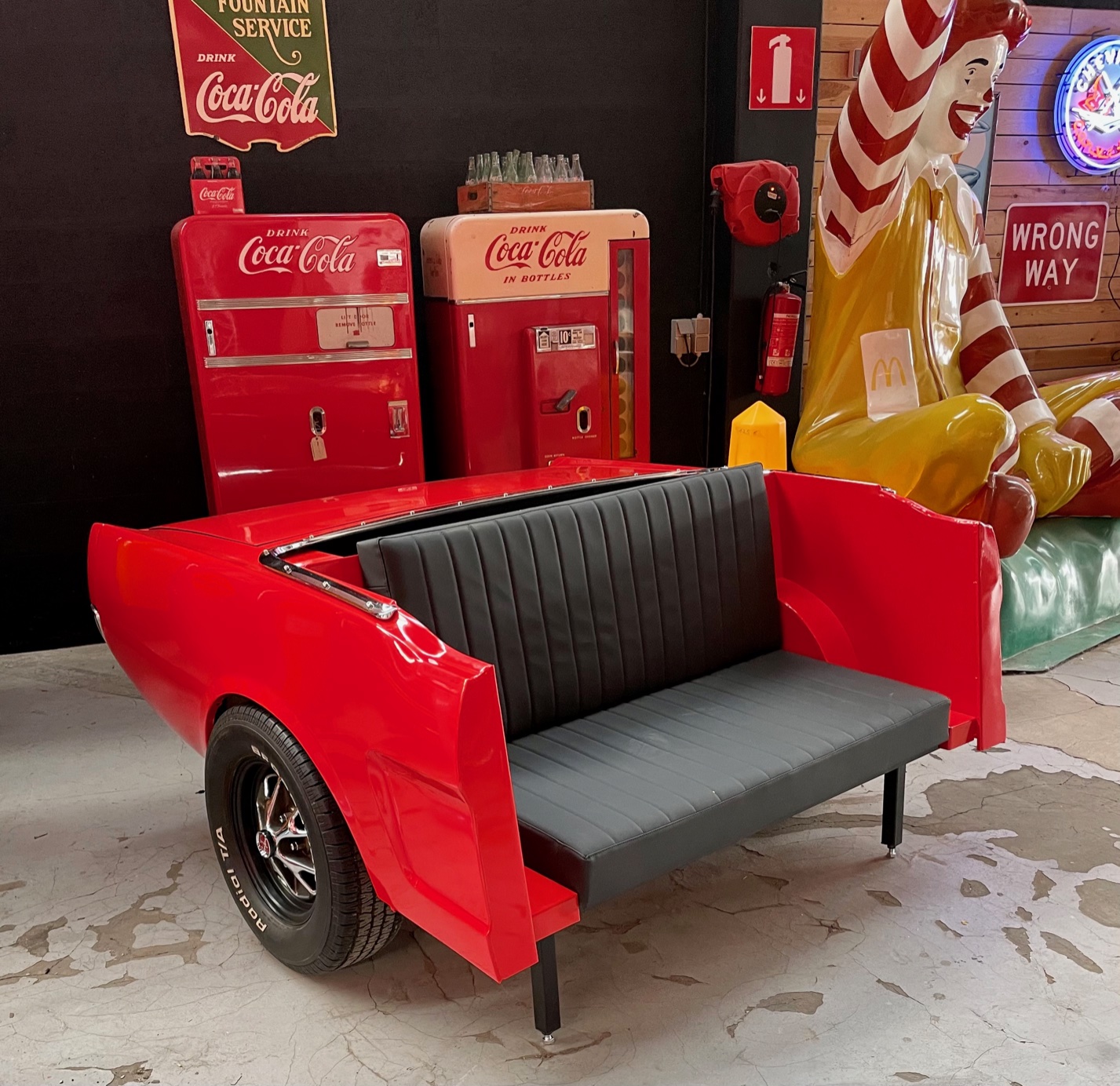 1966 ford sofa ford mustang made with a complete rear