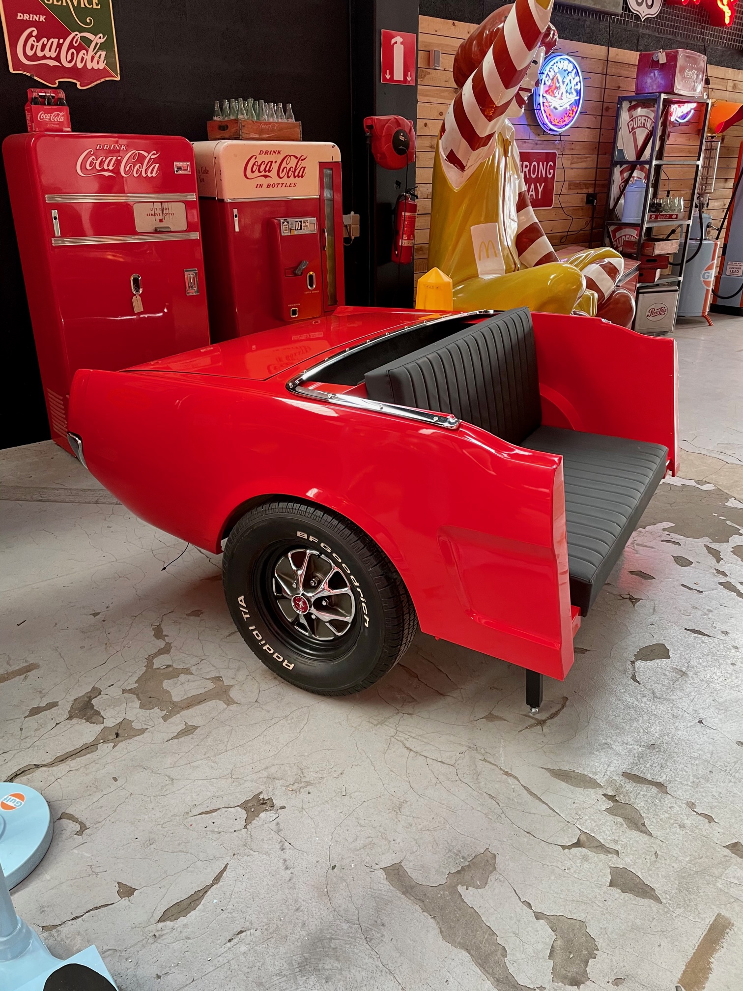 1966 ford sofa ford mustang made with a complete rear