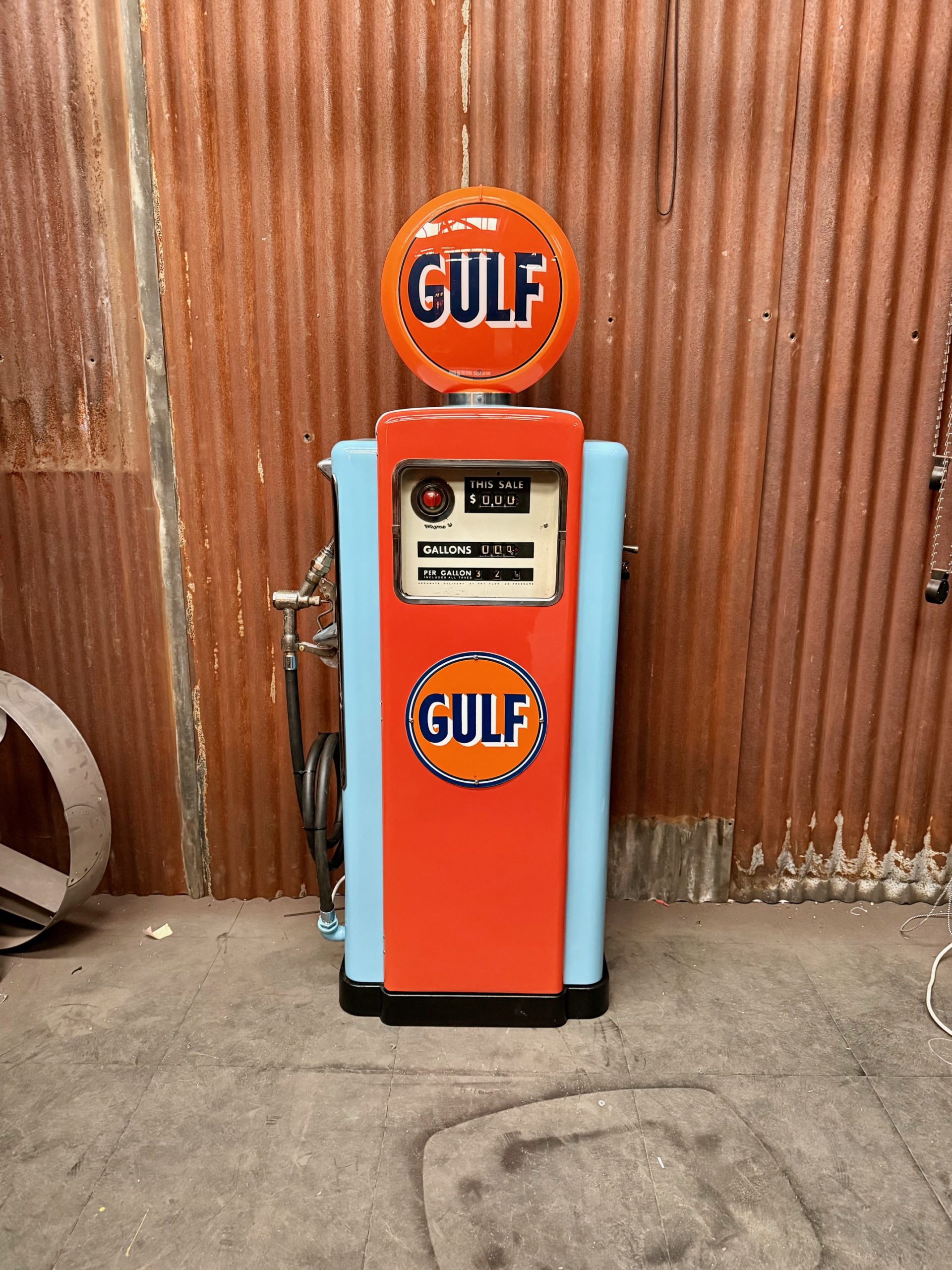 Gulf Wayne Gasoline Pump Rested from 1948