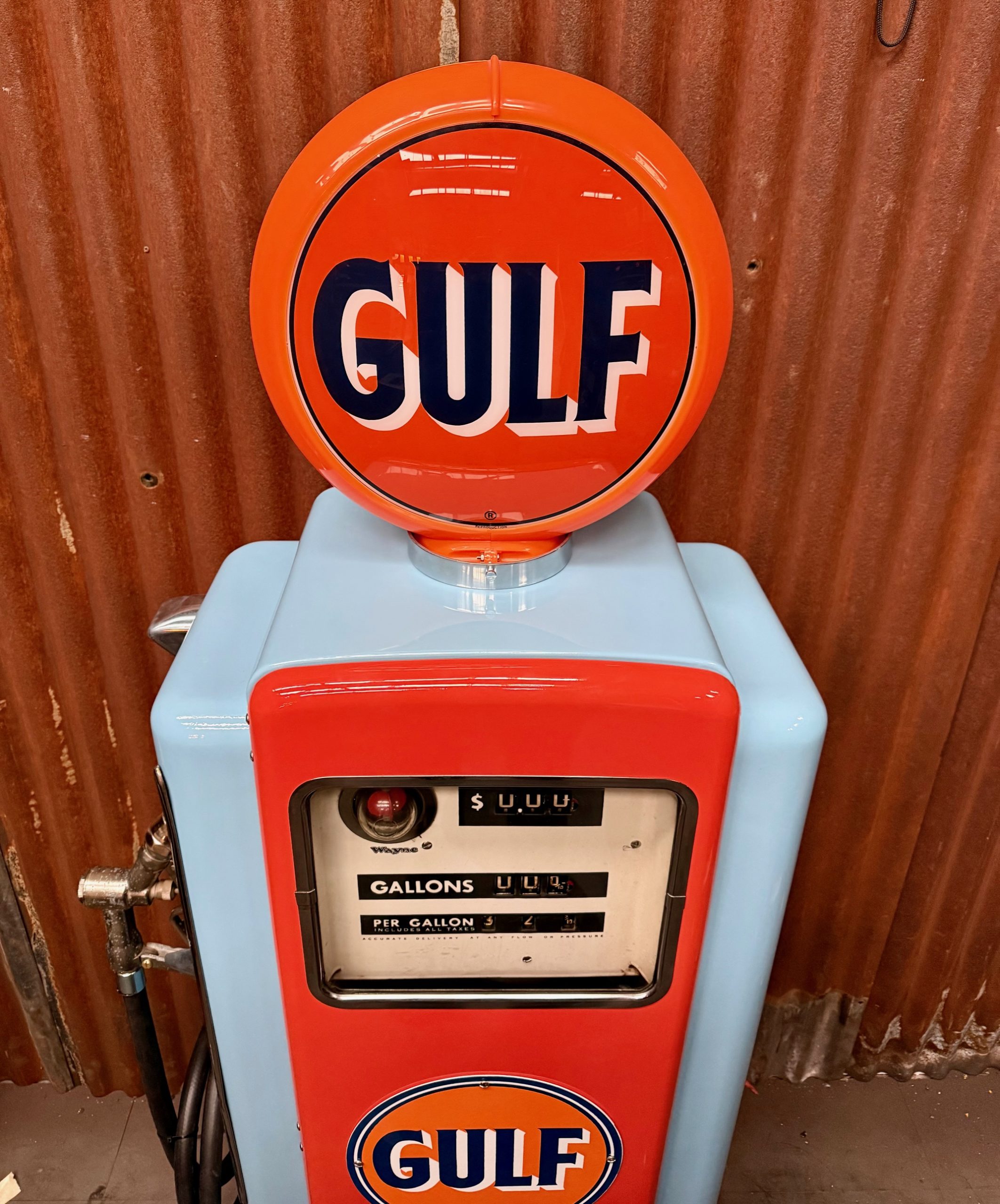 Gulf Wayne Gasoline Pump Rested from 1948