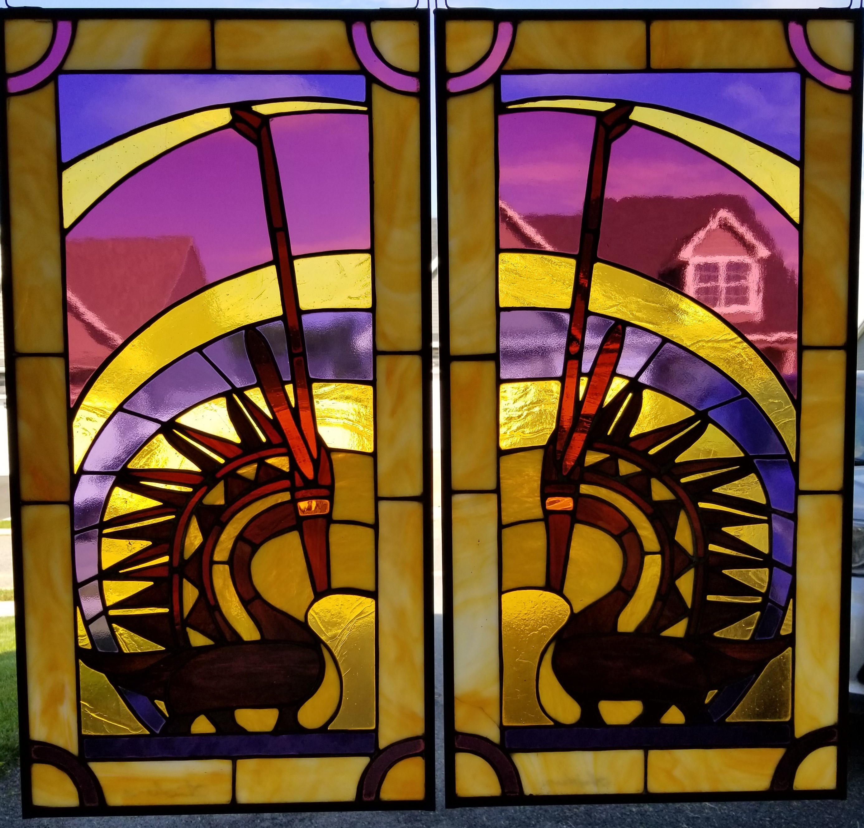 Matching Chi Wara's (African Antelopes)