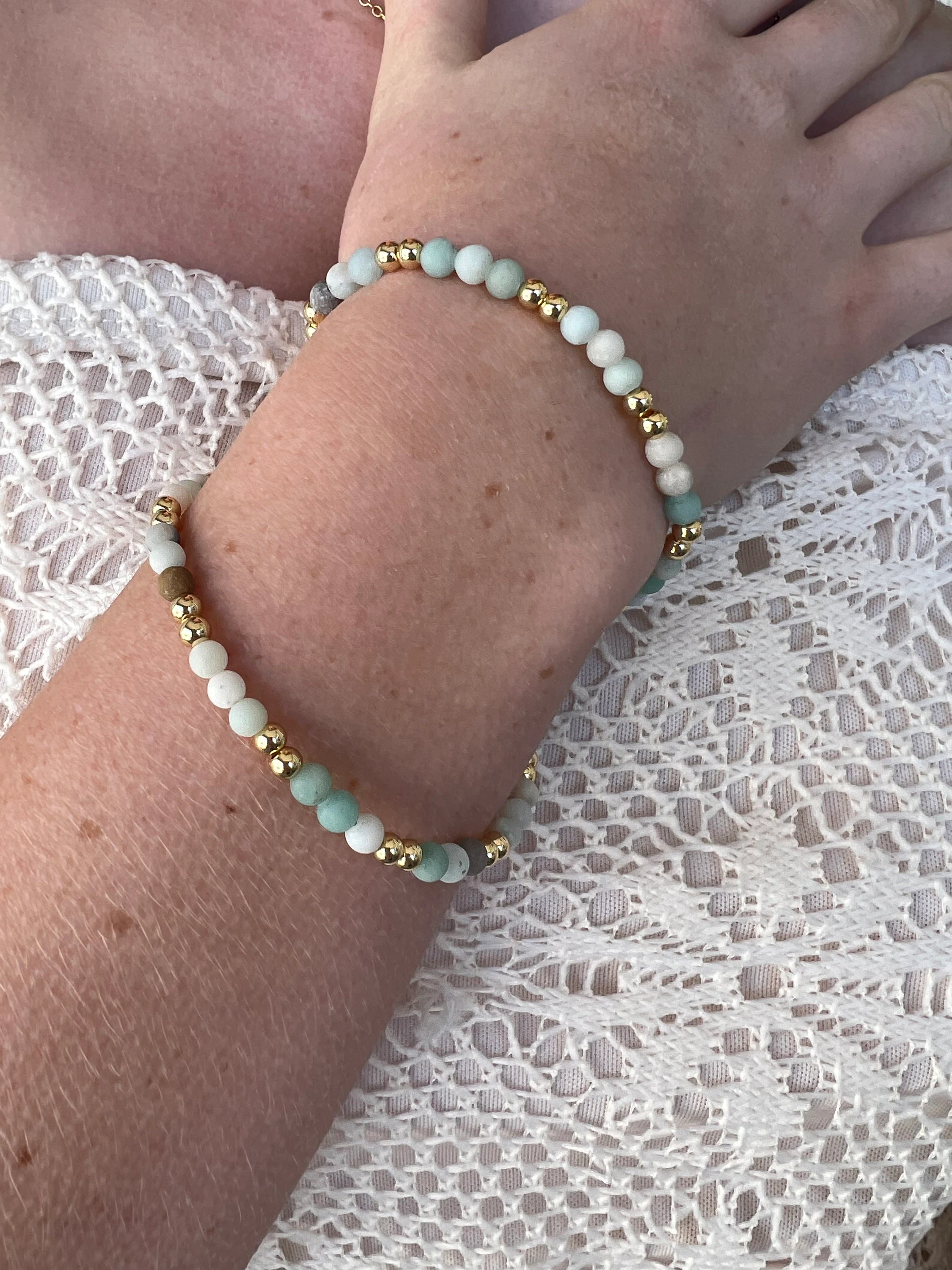 Sincerity Gemstone Bracelet Stack