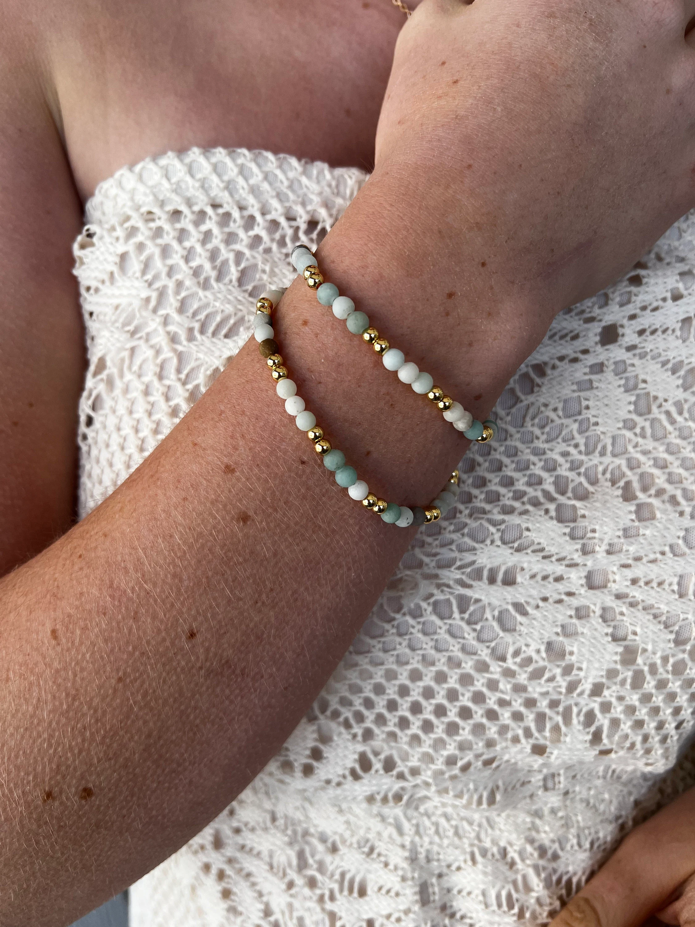 Sincerity Gemstone Bracelet Stack