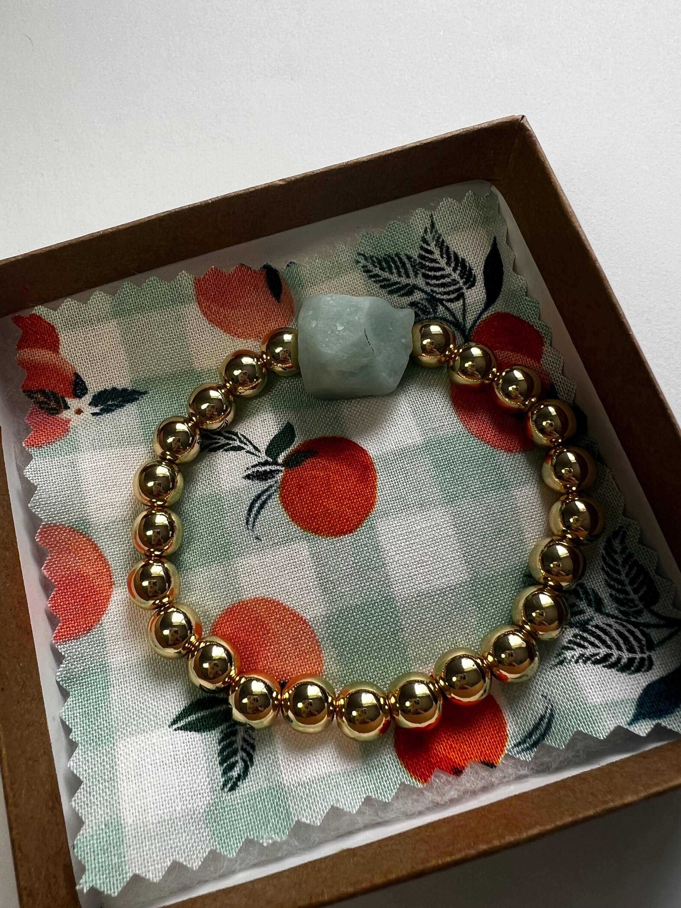 No More Excuses Amazonite Bracelet