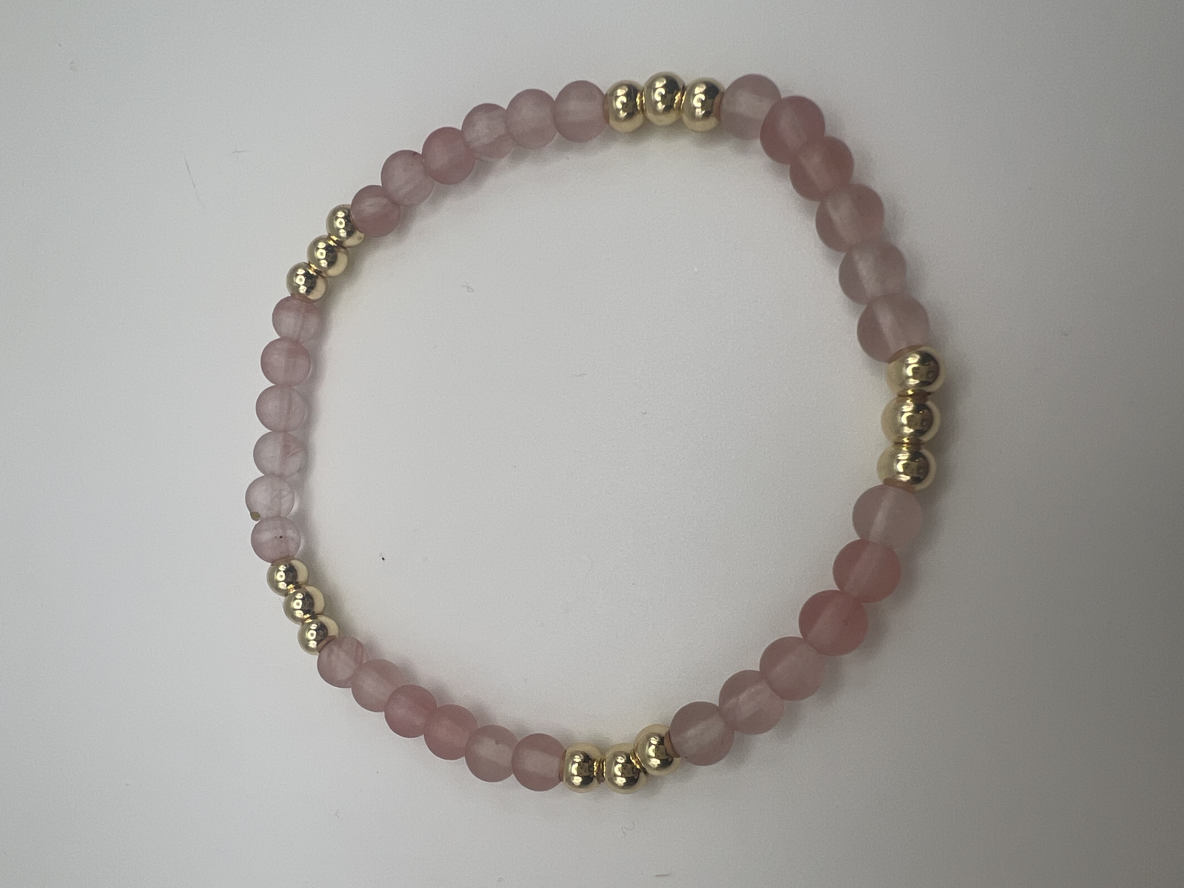 Love & Luck Pink Jade Bracelet