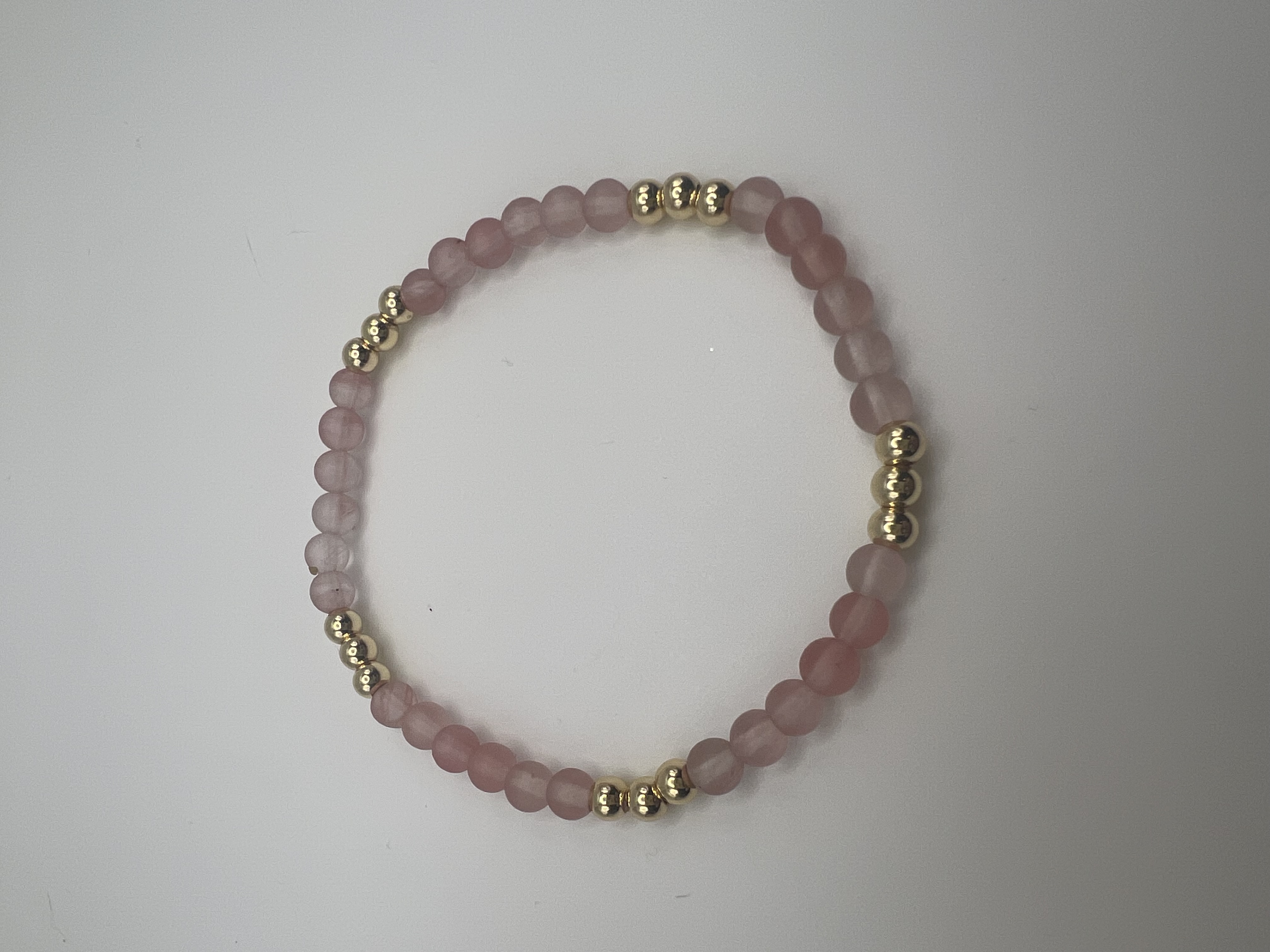 Love & Luck Pink Jade Bracelet