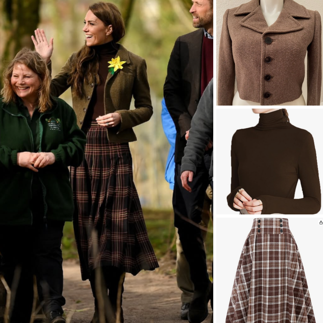 Kate Middleton y su elegante look campestre en Gales 🍂✨