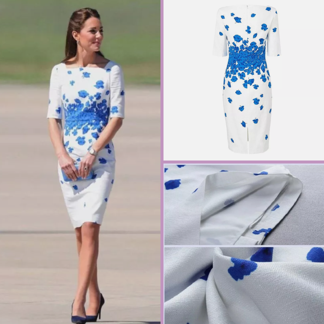 Kate Middleton deslumbra con un vestido veraniego de inspiración vintage ☀️✨