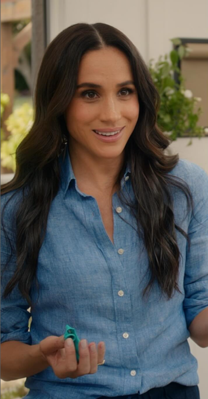Meghan Markle y su estilo atemporal con J.Crew 💙✨