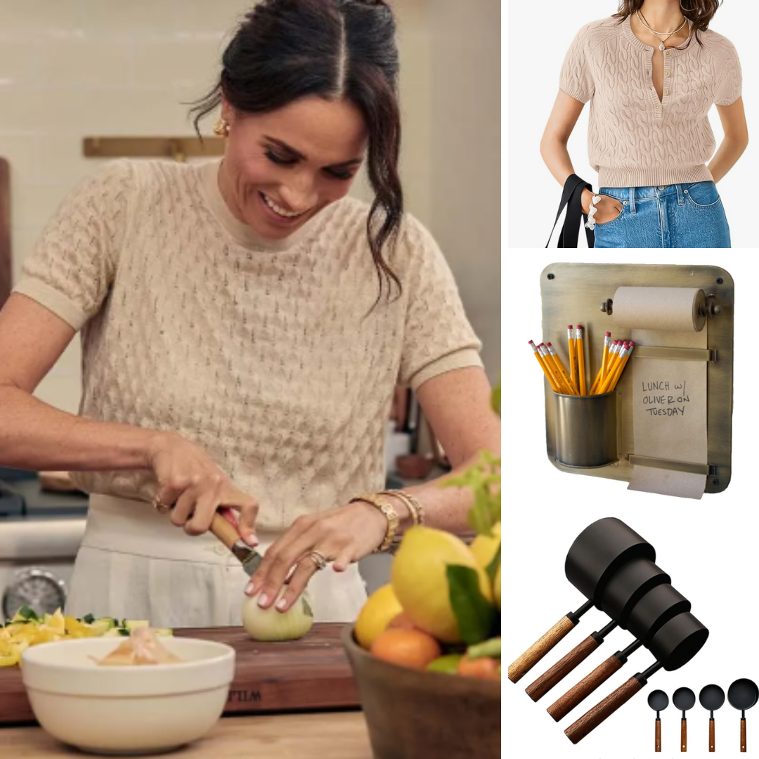 El estilo de Meghan llega a la cocina 🍽️✨