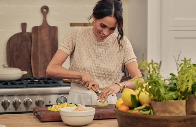 El estilo de Meghan llega a la cocina 🍽️✨