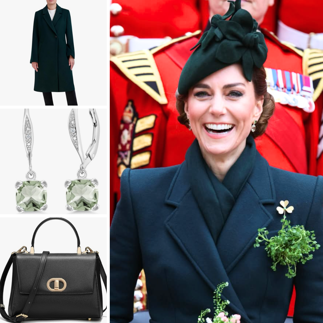 Kate Middleton deslumbra en el desfile del Día de San Patricio ☘️✨