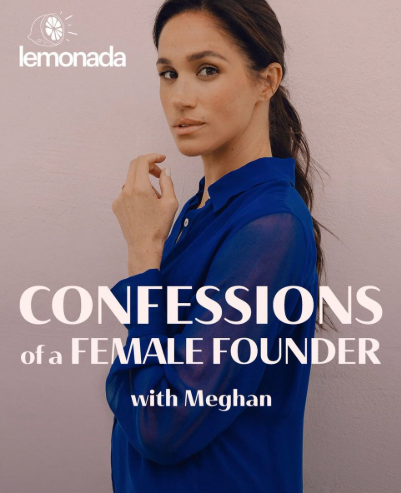 Meghan Markle deslumbra en su nuevo podcast con Lemonada ✨🎙️