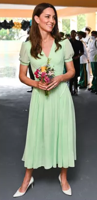 El encanto del verde menta al estilo Kate 🌿👗