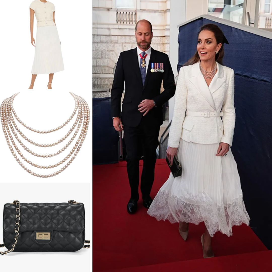 Kate Middleton deslumbra en el concierto del VE Day con elegancia atemporal 🎼🤍