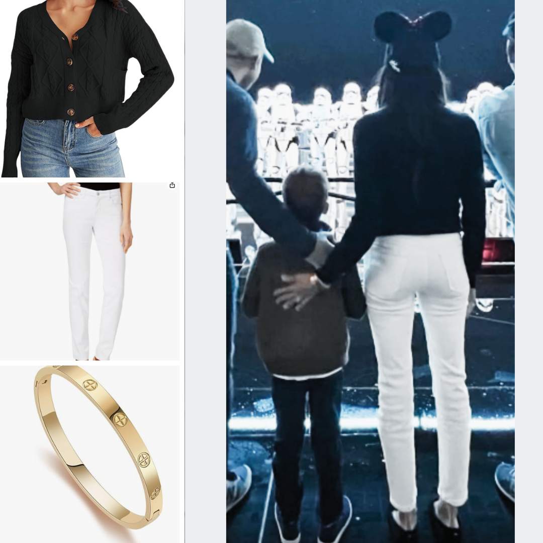 Meghan deslumbra en Disneyland con jeans clásicos y toque Disney 🏰✨
