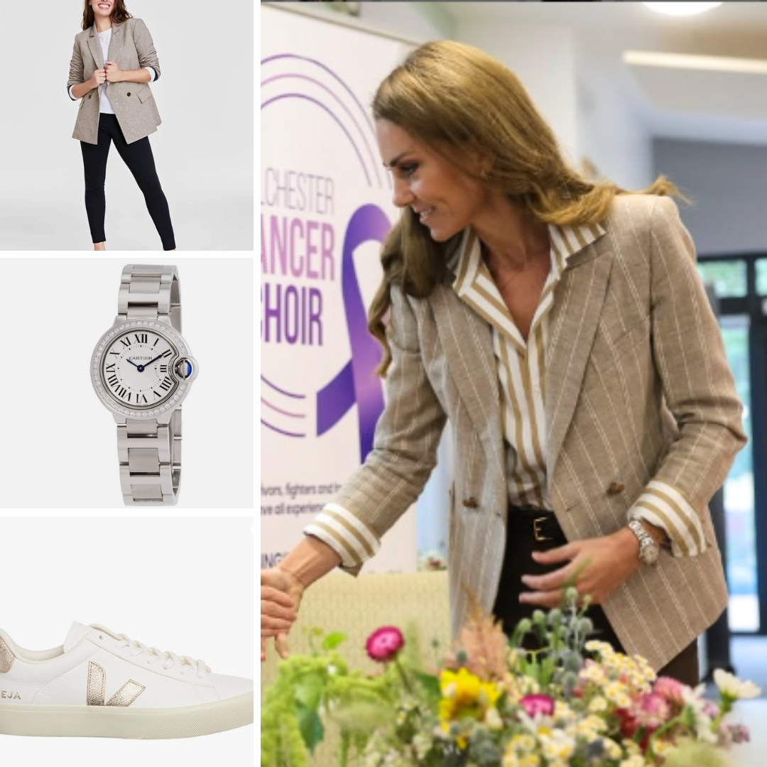 🌿 Kate impresiona con su calidez y estilo en Colchester Hospital 🌹
