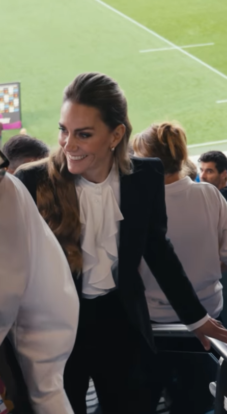Kate deslumbra en la Rugby World Cup