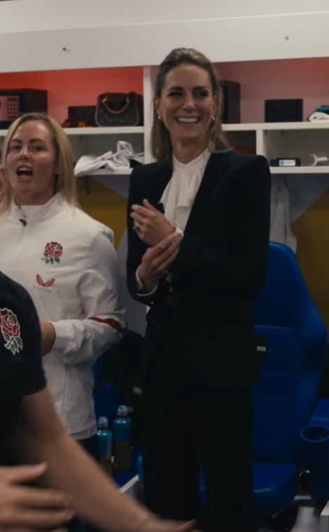 Kate deslumbra en la Rugby World Cup