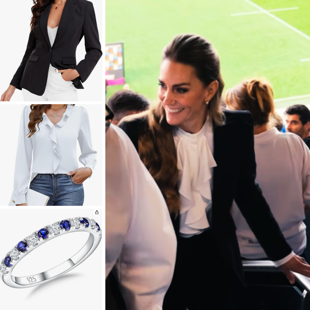 Kate deslumbra en la Rugby World Cup