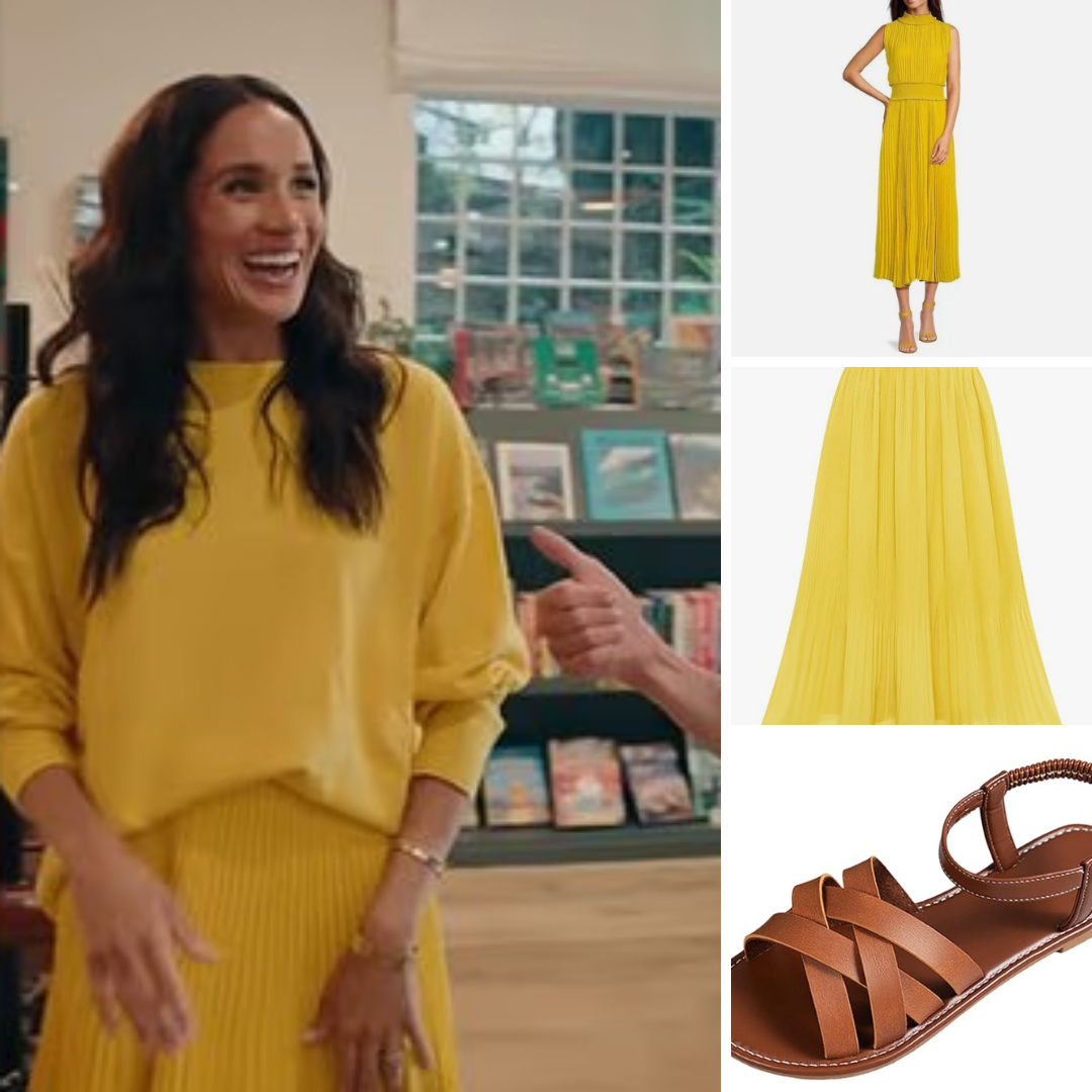 Meghan se viste de sol