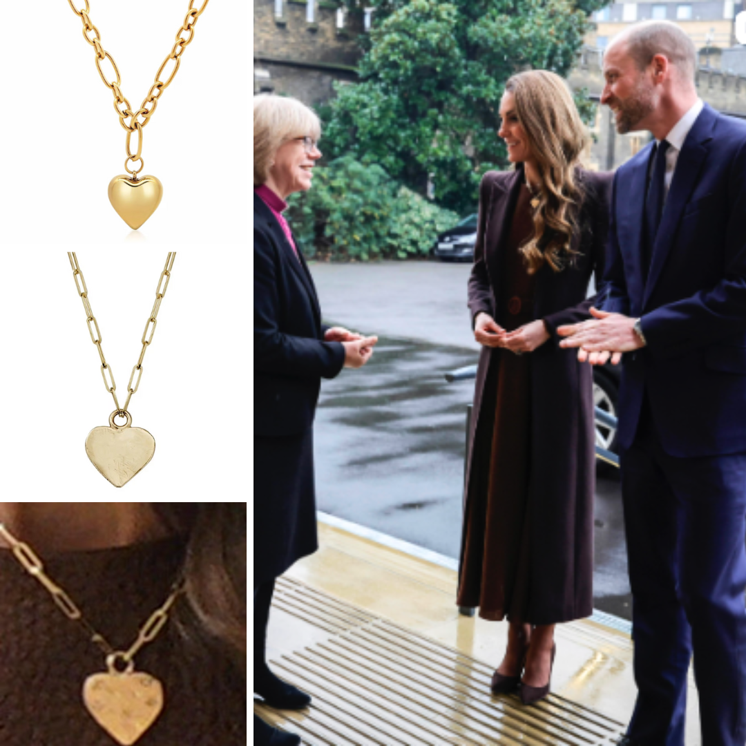 Kate deslumbra con un collar de amor… y existe una versión low cost