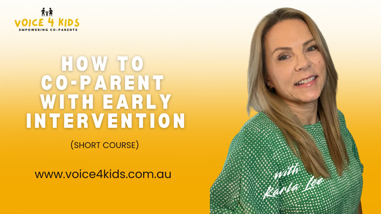 How To Co-Parent with Early Intervention (In the best interest of your child)