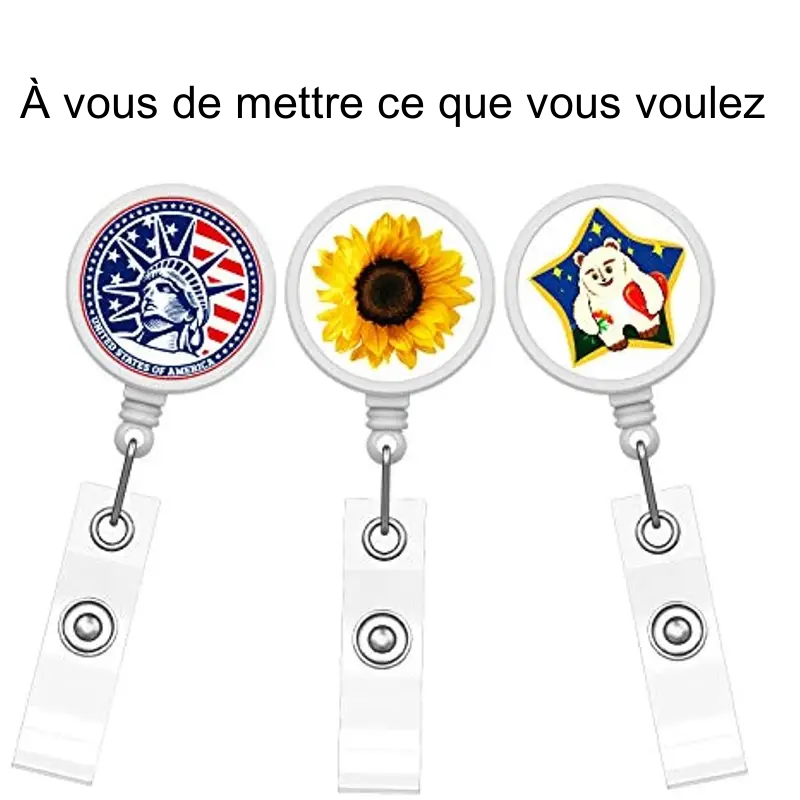 Porte-badges à sublimation