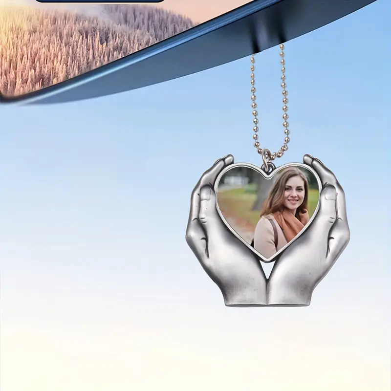 Cœur Forme Pendentif avec Porte-clés.