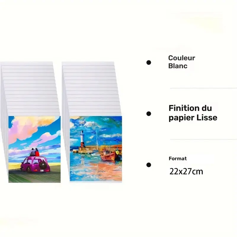 Toiles de Sublimation pour Cadres Photo 