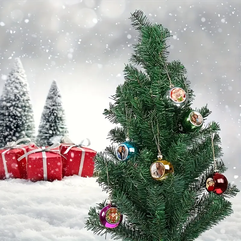 Boules de Noël personnalisable 