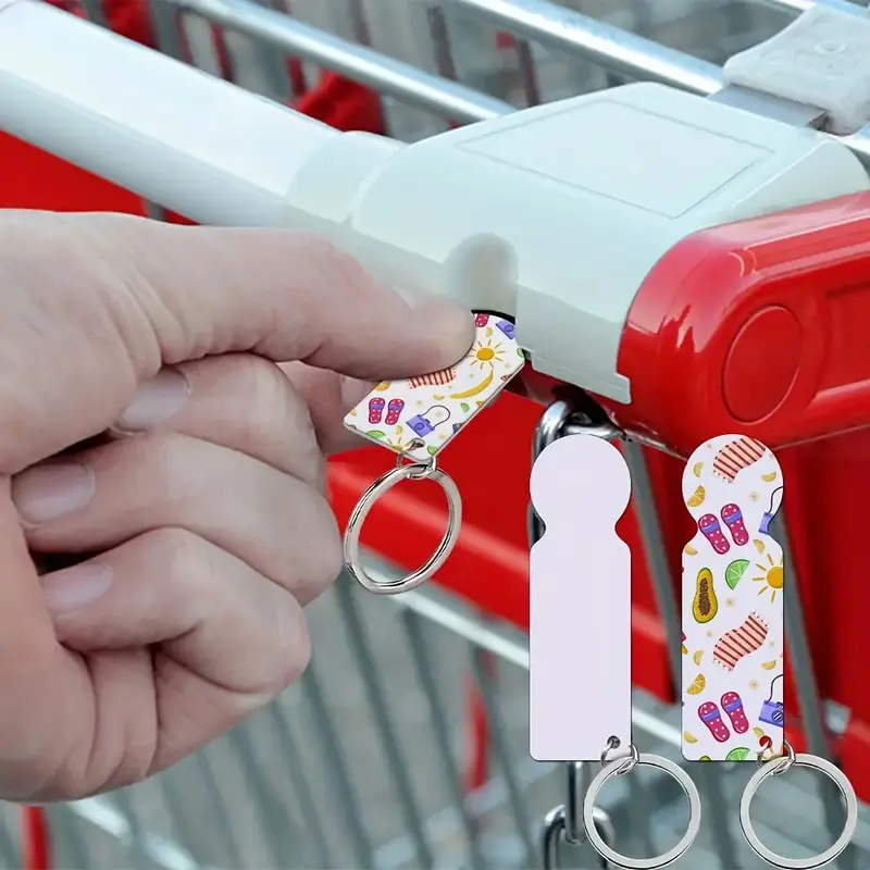 Jeton de caddie pour sublimation