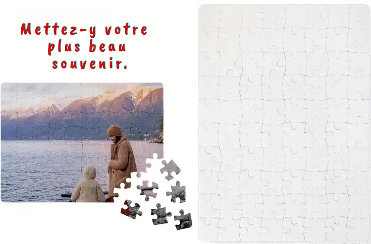 Puzzle photo personnalisable 