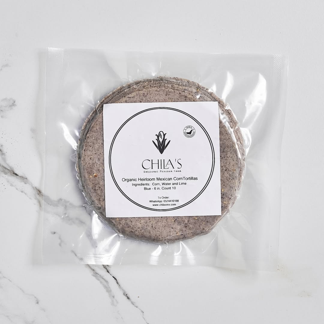Organic Blue Mexican Heirloom Corn Tortillas - 20 Count